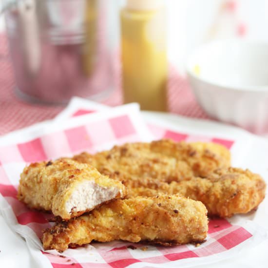 Paleo Crispy Chicken Strips