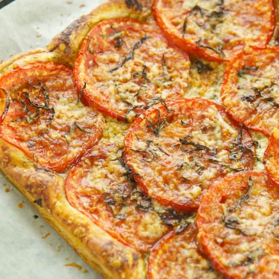 Tomato and Basil Tart