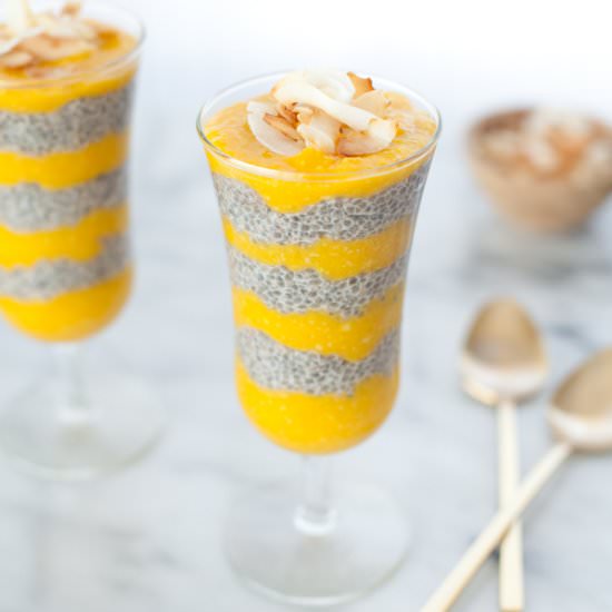 Mango Chia Pudding