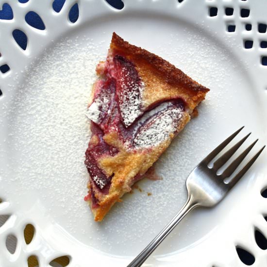Pluot Clafouti