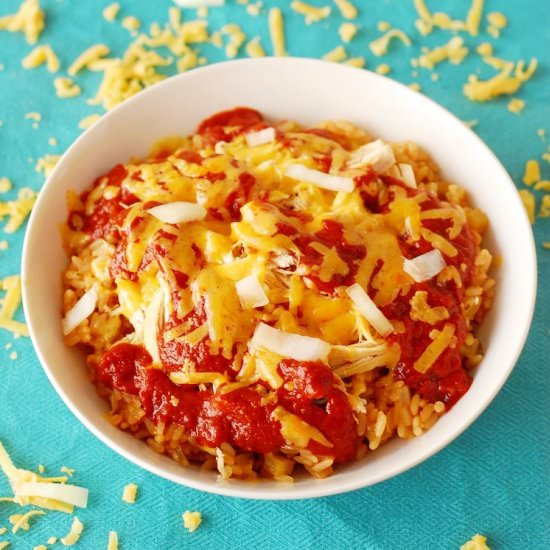 Chicken Enchilada Bowl