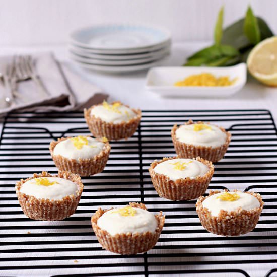Zesty lemon cream cups