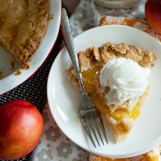 Nectarine Pie