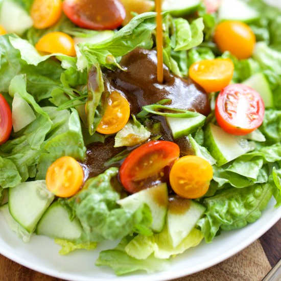 2 Ingredient Balsamic Vinaigrette