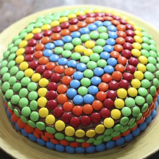 M&M’s Birthday Cake