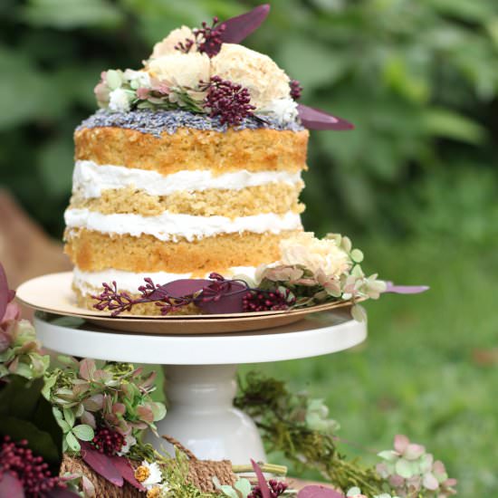 Almond Vanilla Layer Cake