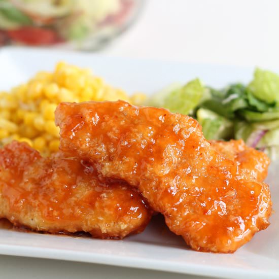 Honey Chipotle Chicken Crispers