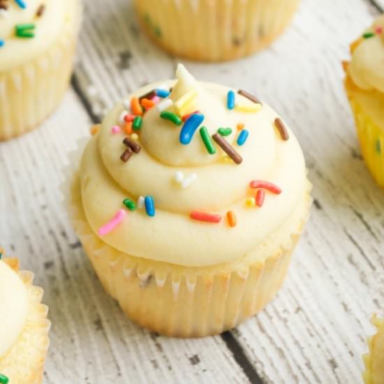 Funfetti Cupcakes