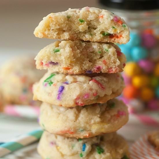 Confetti Sugar Cookies