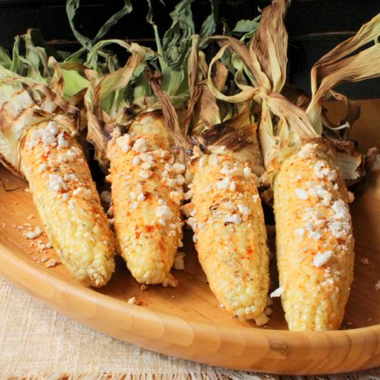 Grilled Corn on the Cob