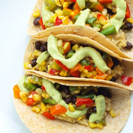 Summer Vegetable Tacos