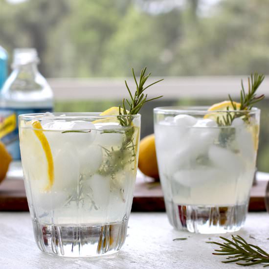 Rosemary Gin Fizz