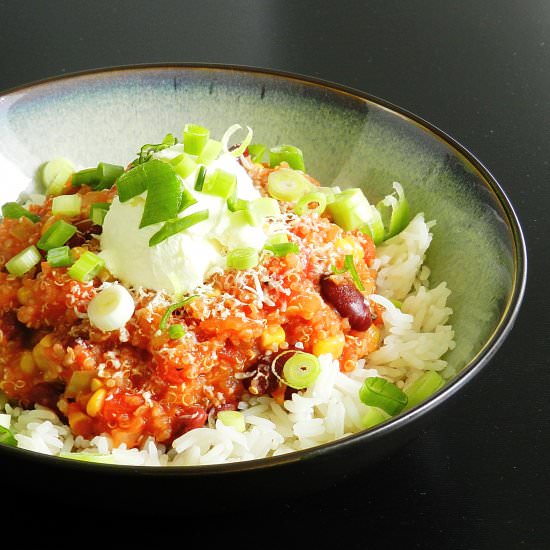 Quinoa chili