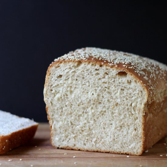 Whole Wheat Sesame Loaf