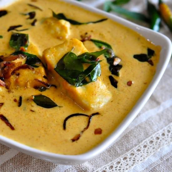 Creamy fish curry