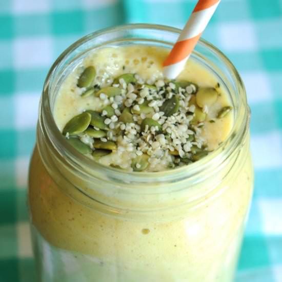 Pineapple, Banana & Hemp Smoothie