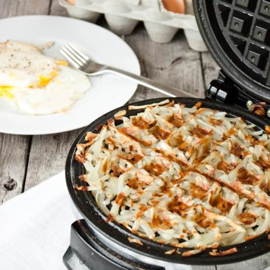 Waffled Hash Browns