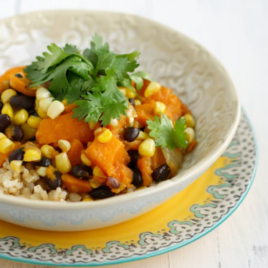 Southwestern Veggie Rice Bowls