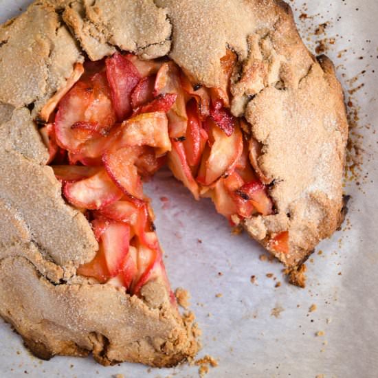 Whole Wheat Apple Galette