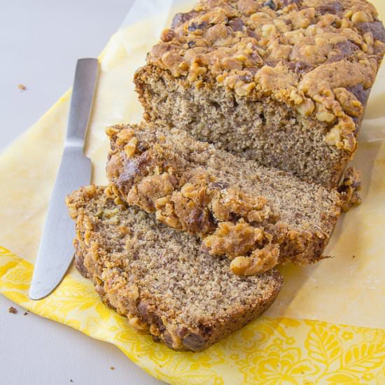 Banana Flax Seed Bread