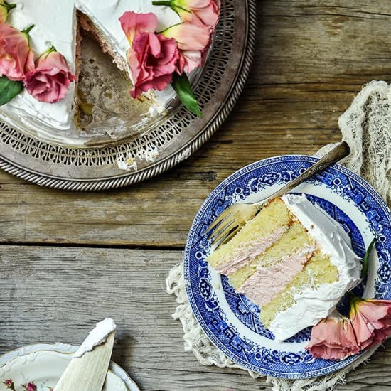 White Layer Cake