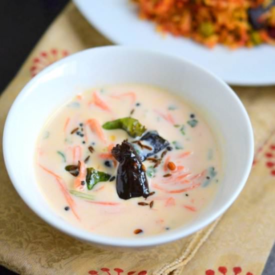 Carrot Raita