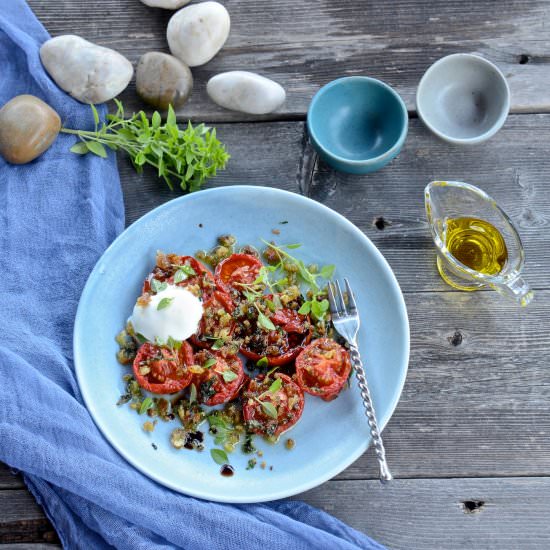 Slow Roasted Tomato Salad