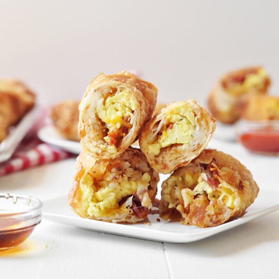 Breakfast Egg Rolls
