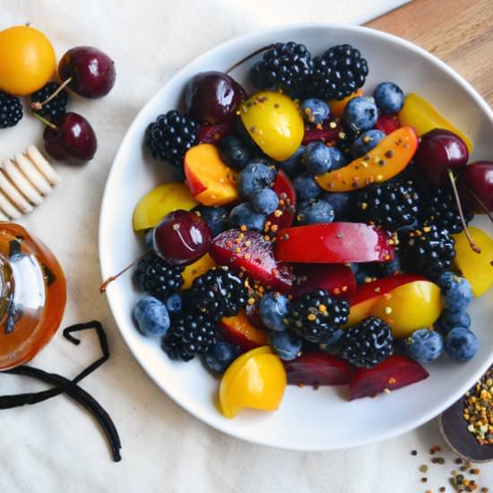 Fruit Salad with Bee Pollen