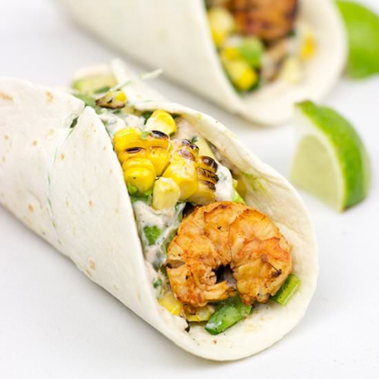 Southwest Shrimp Tacos