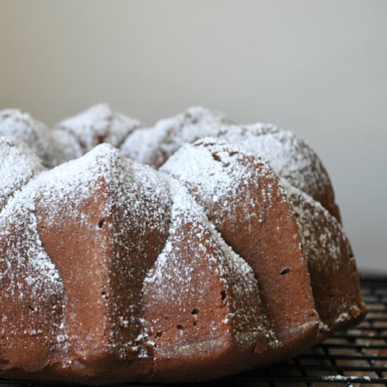 Mexican Chocolate Pound Cake