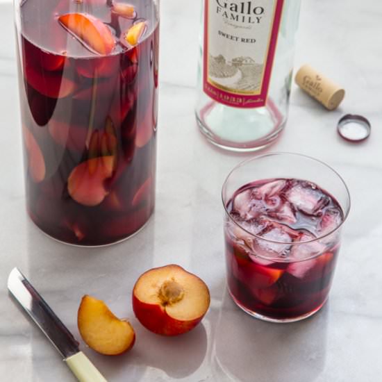 Ginger Plum Sangria