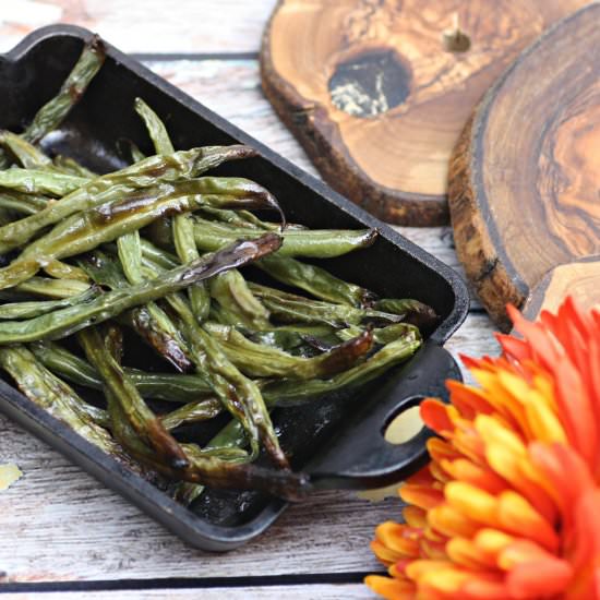 Simple Roasted Green Beans