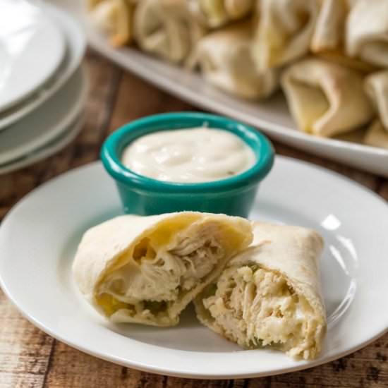 Baked Chicken Cheesesteak Dippers