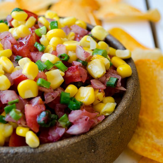 Tangy Tomato and Corn Salsa