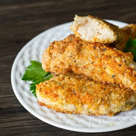 Paleo Italian Chicken Fingers