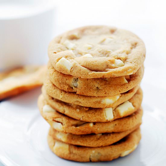 White Chocolate Chunk Cookies