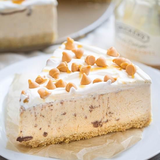 Pumpkin Spice Ice Cream Pie