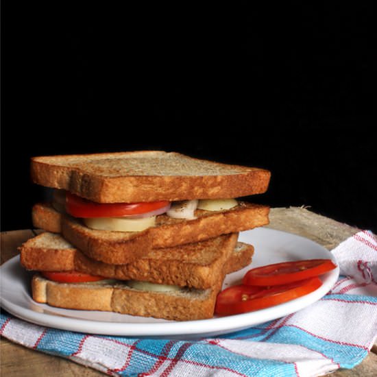 Vegetable Masala Sandwich