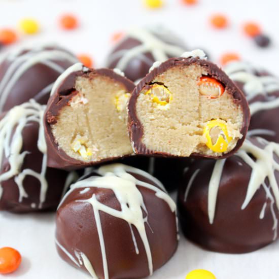 Peanut Butter Cookie Dough Truffles