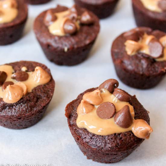 Peanut Butter Brownie Bites