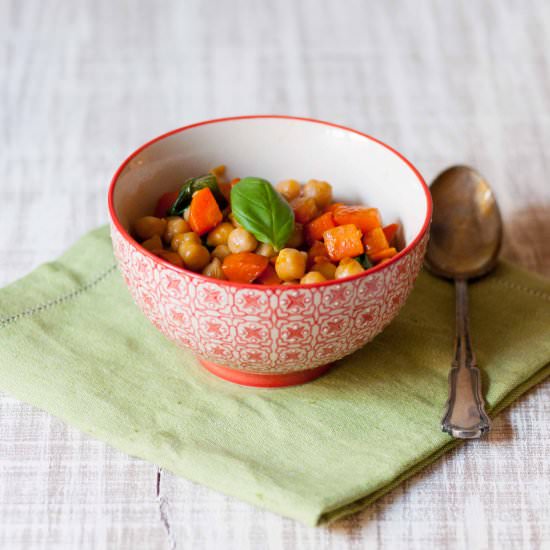 Chickpeas with Carrots