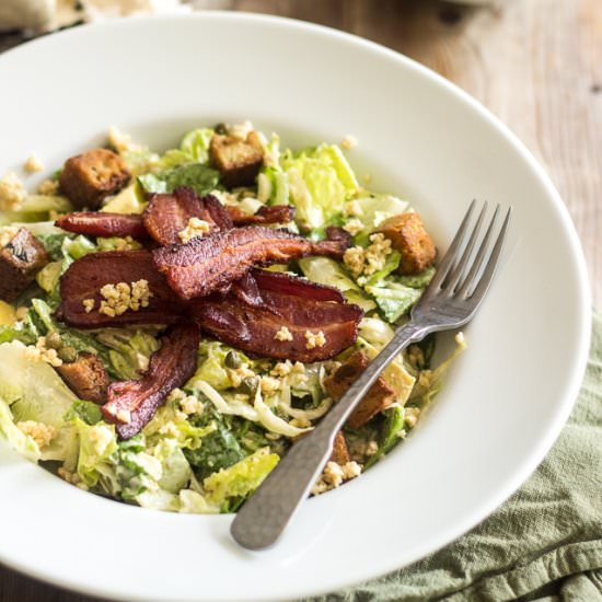 Paleo and Keto Caesar Salad