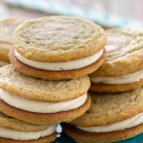 Homemade Golden Oreos