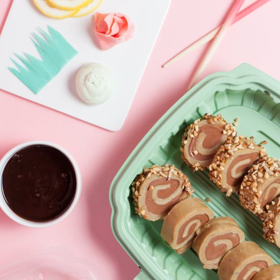 Dessert Sushi