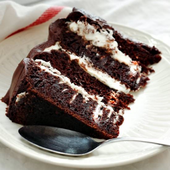 Earl Grey Chocolate Cake
