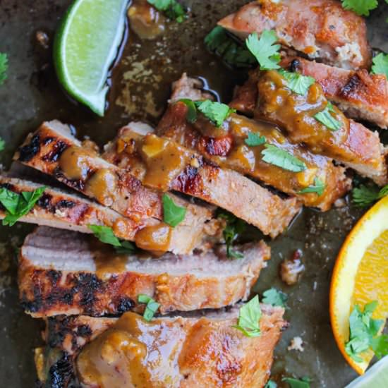 Pork Tenderloin with Asian Sauce
