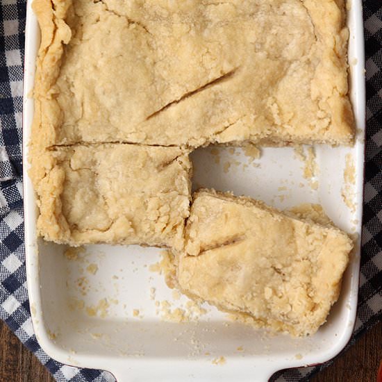 Apple Half Slab Pie