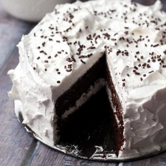 Devil’s food cake