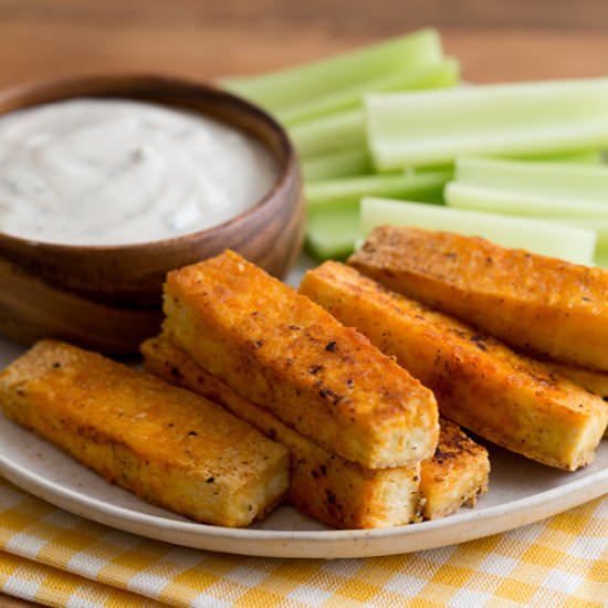 Buffalo Tofu Wings